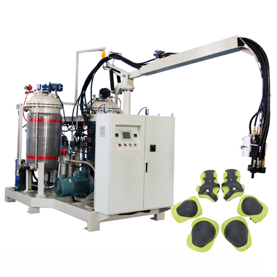Mesin Self Cleaning Filter Knee Pad Isocyanate Pu Casting