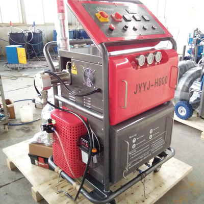 850 * 1000 * 1600mm 22kW Mesin Busa Semprot Poliuretan