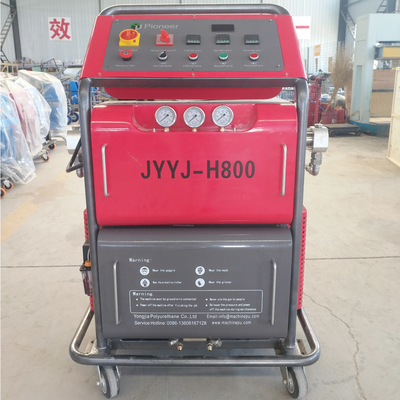 850 * 1000 * 1600mm 22kW Mesin Busa Semprot Poliuretan