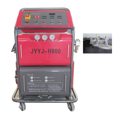 850 * 1000 * 1600mm 22kW Mesin Busa Semprot Poliuretan