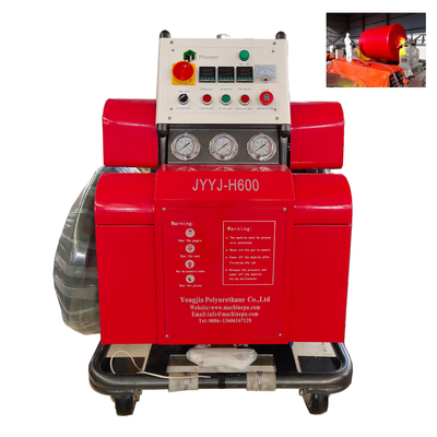 Mesin Semprot Busa PU 380V 50HZ Hidraulik Didorong