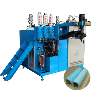 PU Roller Membuat Mesin Pengecoran Elastomer Poliuretan