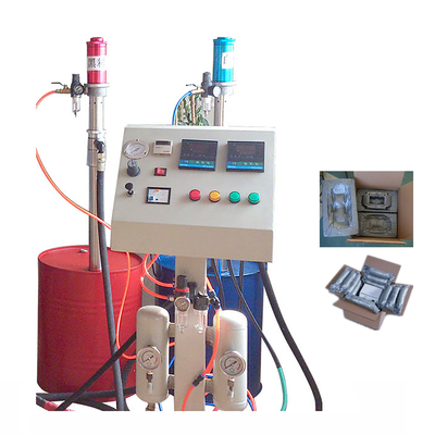 220V 50Hz 0.8kg / cm2 Busa Di Tempat Mesin Pengemas