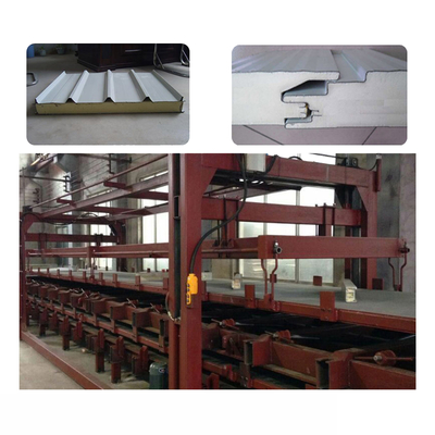 Atap Terisolasi 48000 * 8000mm PU Sandwich Panel Mesin