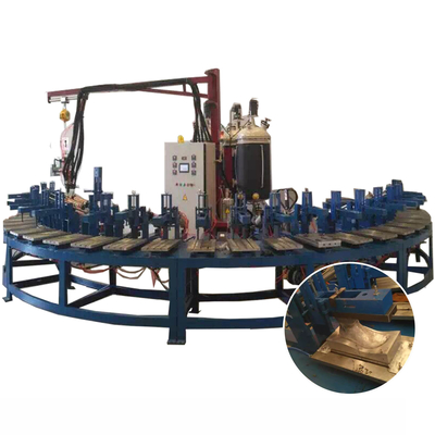 Mesin Cetakan Injeksi Sepatu Polyurethane Wool Insole 1.5kW