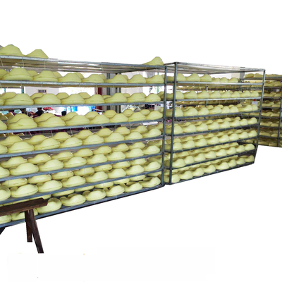 Cincin Bantal Penyangga Leher Lini Produksi Busa Poliuretan 1000g / s