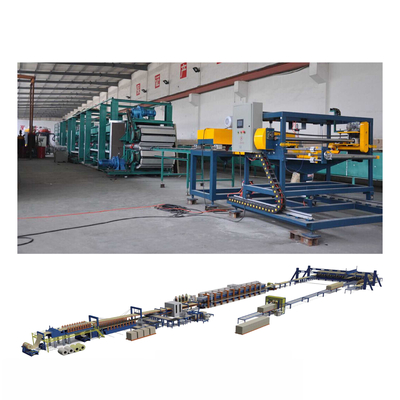 Color Steel 15mm PU Sandwich Panel Production Line