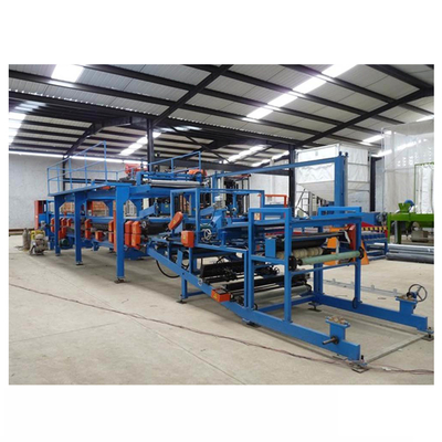 Lini Produksi Panel Sandwich PU 120kW terputus-putus