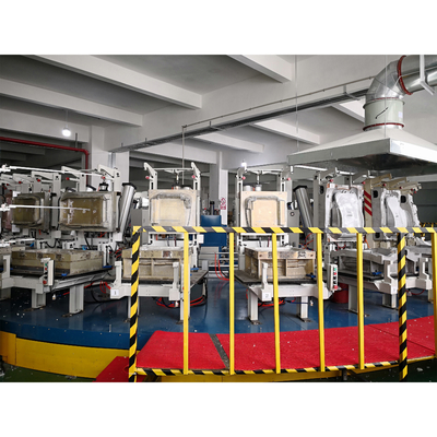 Mesin Pembuat Kursi Bus 11KW Polyurethane PU 12m