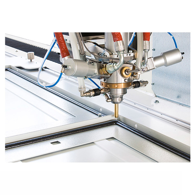 White Cabinets Door 60Hz PU Gasket Dispensing Machine