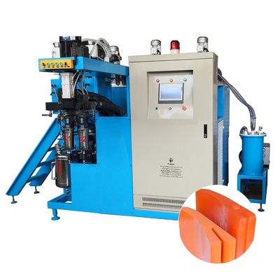 Polyurethane Elastomer TDI System Casting Machine Untuk CPU Scrapers Mesin Pengecoran Polyurethane